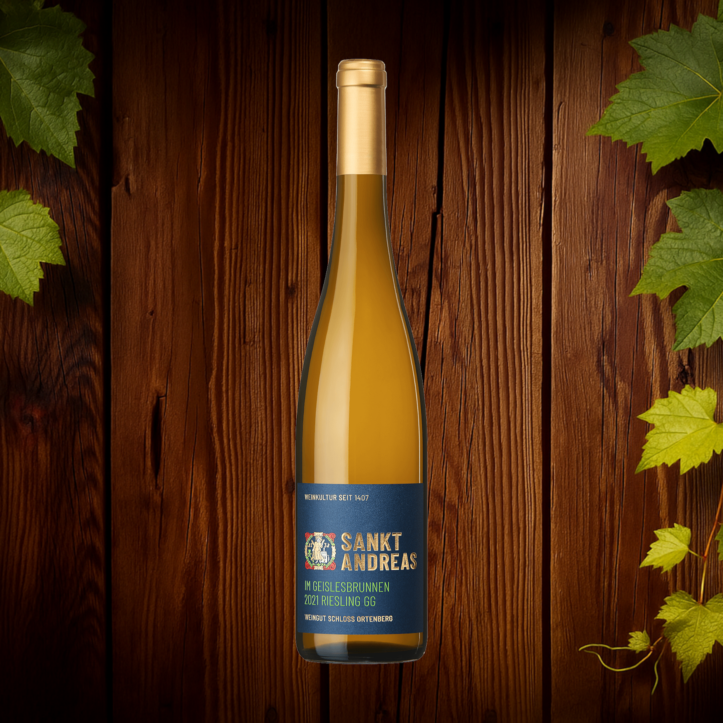 St. Andreas Großes Gewächs Riesling im Geiselbrunnen trocken